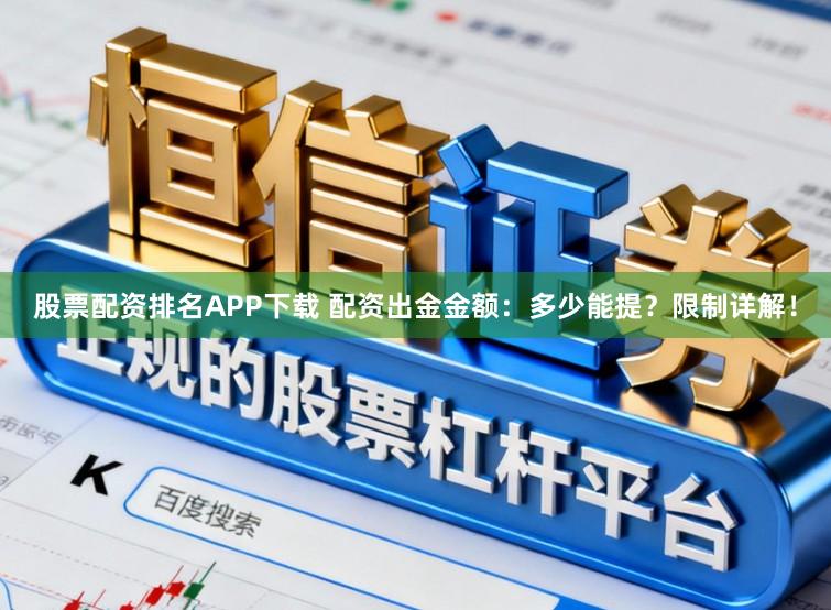 股票配资排名APP下载 配资出金金额：多少能提？限制详解！
